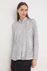 Abercrombie & Fitch ing női, galléros, ezüst, regular - ezüst XXS