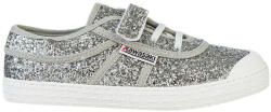 Kawasaki Pantofi sport modern Fete Glitter Kids Shoe W/Elastic K202586 8889 Silver Kawasaki Alb 33