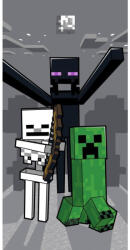 Mojang Minecraft fürdőlepedő, strand törölköző Mob Attack 70x140 cm