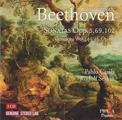 Casals, Pablo & Rudolf Complete Works For Cello