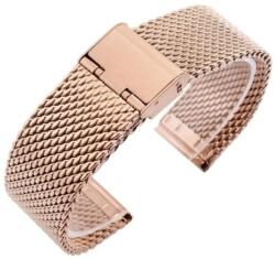  Bratara milaneza rose gold 22mm