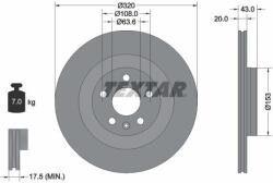 TEXTAR Disc frana TEXTAR 92309703 - centralcar
