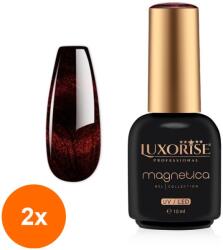 LUXORISE Set 2 x Oja Semipermanenta LUXORISE MAGNETICA - Galaxy, Stellar Fire 10ml