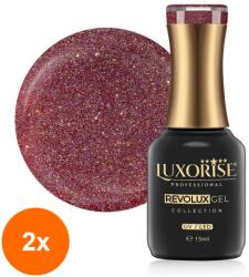 LUXORISE Set 2 x Oja Semipermanenta Revolux Luxorise, Star Mood 15 ml