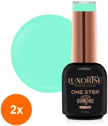 LUXORISE Set 2 x Oja Semipermanenta One Step, Diamond Summer Wish 10 ml, Luxorise