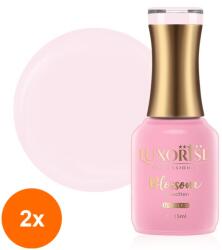 LUXORISE Set 2 x Oja Semipermanenta Blossom Collection Luxorise, Angelic Glaze 15 ml