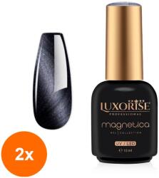 LUXORISE Set 2 x Oja Semipermanenta LUXORISE MAGNETICA - Fantasy, Enchanted Mist 10ml