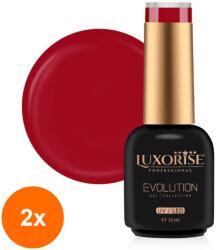 LUXORISE Set 2 x Oja Semipermanenta Luxorise Evolution, Fall In Colors, Sweet Story 10 ml