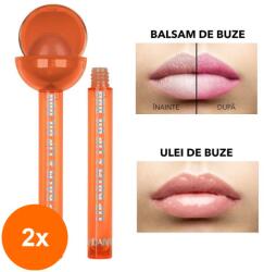 Handaiyan Set 2 x Balsam si Ulei de Buze Handaiyan Lollipop Lip Balm & Lip Oil Duo, 05