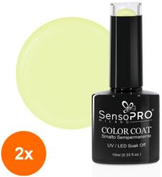 SensoPRO Set 2 x Oja Semipermanenta SensoPRO Milano, 10 ml, 162 Delicious Lemonade