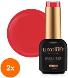 LUXORISE Set 2 x Oja Semipermanenta Luxorise Evolution, Wedding, Love Strikes 10 ml