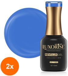 LUXORISE Set 2 x Oja Semipermanenta Revolux Luxorise, Maddness Spell 15 ml