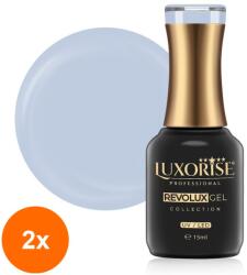 LUXORISE Set 2 x Oja Semipermanenta Revolux Luxorise, Rain Scent 15 ml