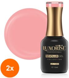 LUXORISE Set 2 x Oja Semipermanenta Revolux Luxorise, Basic Look 15 ml