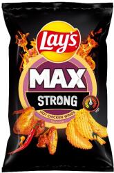 Lay's Max Strong burgonyachips csípős húsos jellegű ízesítéssel 120 g