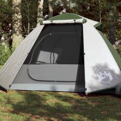 vidaXL Cort de camping cupola pentru 2 persoane, verde, impermeabil (94323)