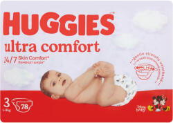 Huggies Ultra Comfort 3 4-9 kg 78 db