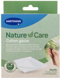 HARTMANN Cosmos Nature Care Cotton Gauze jó felszívó képességű kíméletes géztampon 10 db