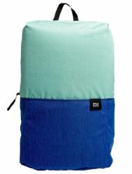 Xiaomi Rucsac Xiaomi Mini Backpack Verde cu Albastru, 7 litri, Rezistent la apa si la uzura, Catarama ajustabila Nx Lite, Buzunar frontal