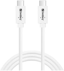 Sandberg - Kábel - USB-C>C USB 3.1 G2 100W, 1M - 136-53 (136-53)