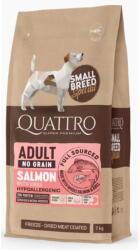 Quattro Hypoall SmallBr Salmon, Krill Adult 7kg - Hipoallergén Lazacos Kutyaeledel