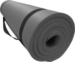 Kubisport NBR Yoga Mat 183 × 60 × 1, 2 cm, fekete (05-D87K-CRN)