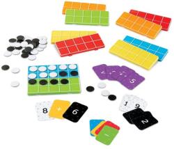 Learning Resources Set matematic baza 10 - curcubeu (LER6641)