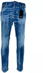 Dsquared2 Skater Pantaloni de Bărbați din Jean Blue S71LB1391 (S71LB1391)