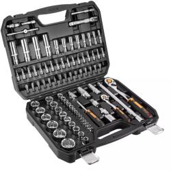 NEO TOOLS Trusa Chei 86 piese 1 4 , 1 2 , CrV Tubulare, CrV Set de chei tubulare 86 piese (5907558465976) Trusa unelte