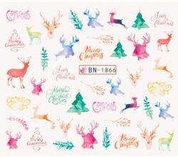 Luxorise Tatuaj Unghii Luxorise Wild Christmas, Bn-1866 (TBY-L3147)