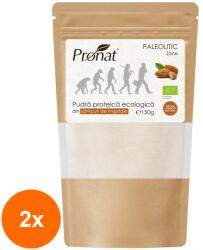 Pronat Set 2 x Pudra Proteica Bio din Samburi de Migdale, 150 g (ORP-2xPRN1154.Z150)