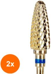 Luxorise Srl Set 2 x Capat Freza Carbid Luxorise Conica, Duritate Medie 234 (TOT-2xTBY-L2816)