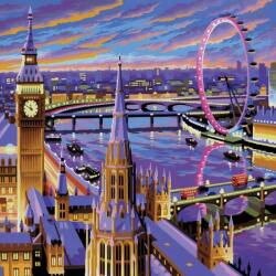 MAMMUT Pictura pe Numere Londra, 12 Culori, 30 x 40 cm (8240422)