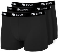 Zulu Bambus 210 4in 3-pack férfi boxer XXL / fekete