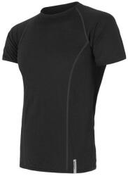 Sensor Merino Wool Active r. ujjú férfi funkcionális póló XXXL / fekete
