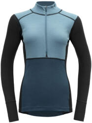 Devold Lauparen Merino 190 Zip Neck Wmn 2024 női funkcionális felső L / kék/világoskék