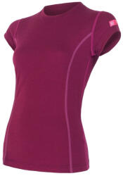 Sensor Merino Wool Active r. ujjú női póló M / lila