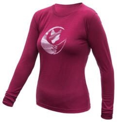 Sensor Merino Active Fox női póló M / lila