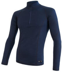 Sensor Merino DF zip férfi funkcionális póló XXL / kék