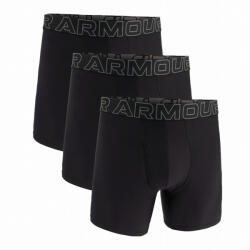 Under Armour Perf Tech 6in férfi boxer S / fekete/piros