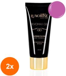 Luxorise Set 2 x Polygel REVOMAX GEL LUXORISE Candy Aroma, 15ml (TOT-2xTBY-L6327)