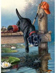 MAMMUT Pictura pe Numere, Caine, 20 Culori, 22 x 30 cm (107002)