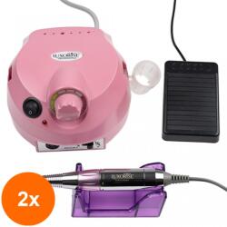 Luxorise Srl Set 2 x Pila Electrica Profesionala Powerpro Elite, Luxorise, 30.000 Rpm, Pink (TOT-2xTBY-L0294)