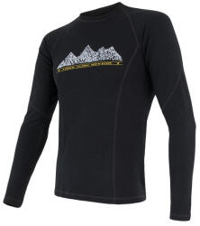Sensor Merino DF Adventure férfi póló M / fekete