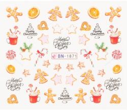 Luxorise Tatuaj Unghii Luxorise Sweets For Santa, Bn-1871 (TBY-L3148)