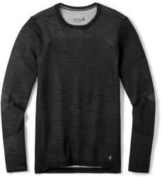 Smartwool M Intraknit Thermal Merino Bl Crew férfi funkcionális póló M / fekete/fehér