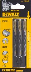 DEWALT fűrészlap 82 mm, tiszta ívelt vágások akár 15 mm vastag laminátumban (5 db) DT2081 (DT2081)