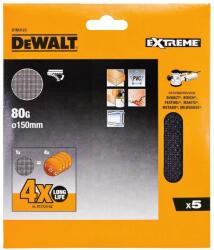 DEWALT csiszolóháló, tépőzáras, 150 mm, P120 (5 db) DTM3125 (DTM3125)