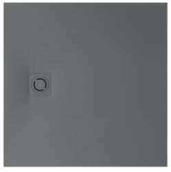 Roca Terra-N Stonex zuhanytálca 90x90 cm csúszásgátló felülettel és lefolyóval, palaszürke APA0138438401200 (APA0138438401200)