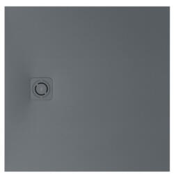 Roca Terra-N Stonex zuhanytálca 80x80 cm csúszásgátló felülettel és lefolyóval, palaszürke APA0132032001200 (APA0132032001200)